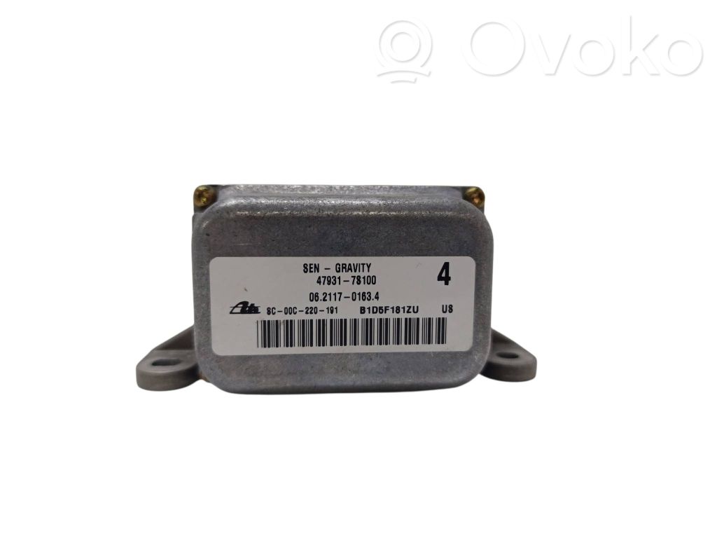 Infiniti FX ESP acceleration yaw rate sensor 