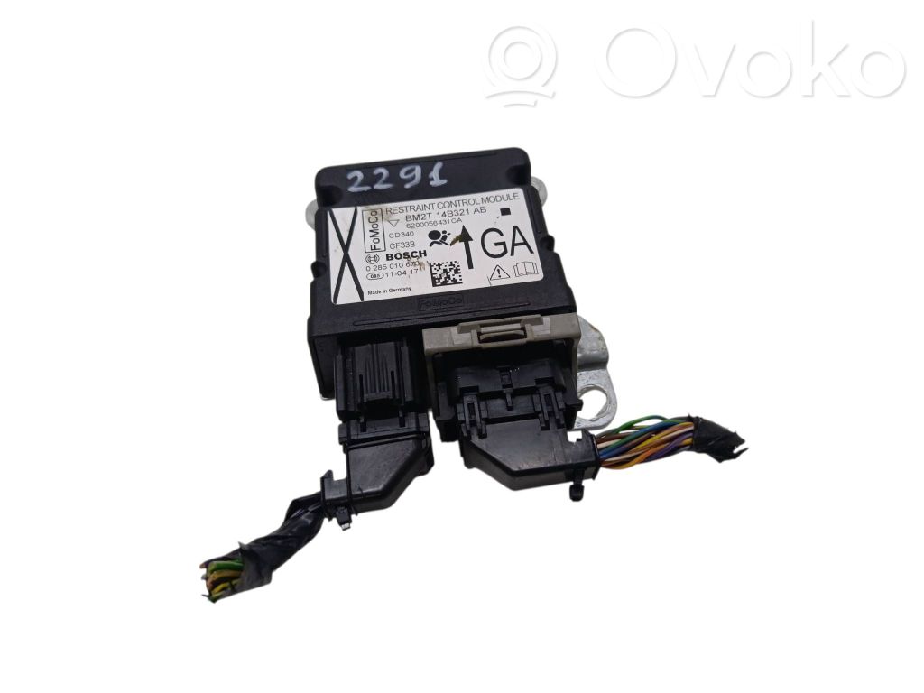 Airbag control unit/module   BM2T14B321AB,6200056431CA,0285010673