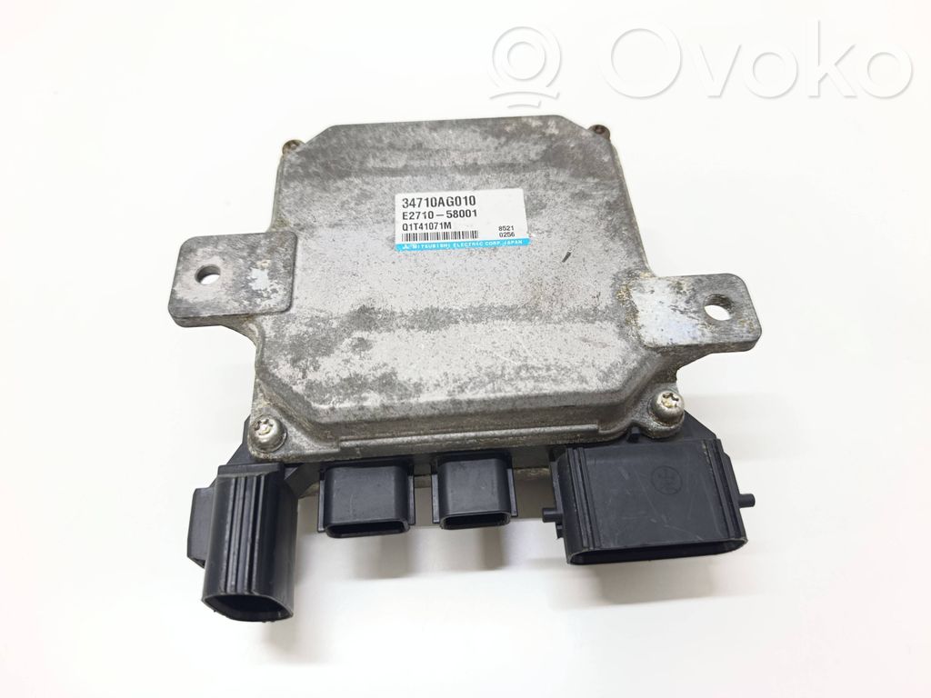 Ohjaustehostimen ohjainlaite/moduuli   34710AG010,E271058001