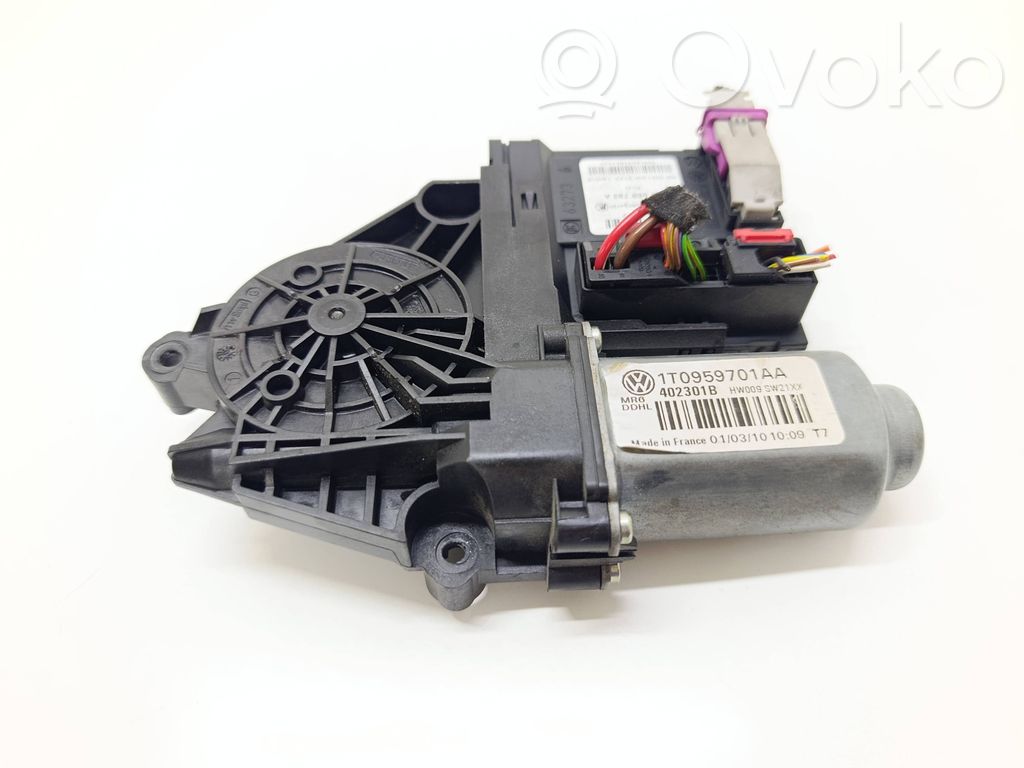 Skoda Octavia Mk2 (1Z) Motorino alzacristalli della portiera anteriore 