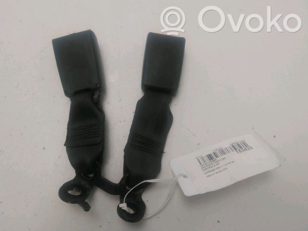 Citroen DS3 Hebilla del cinturón del medio (trasero)