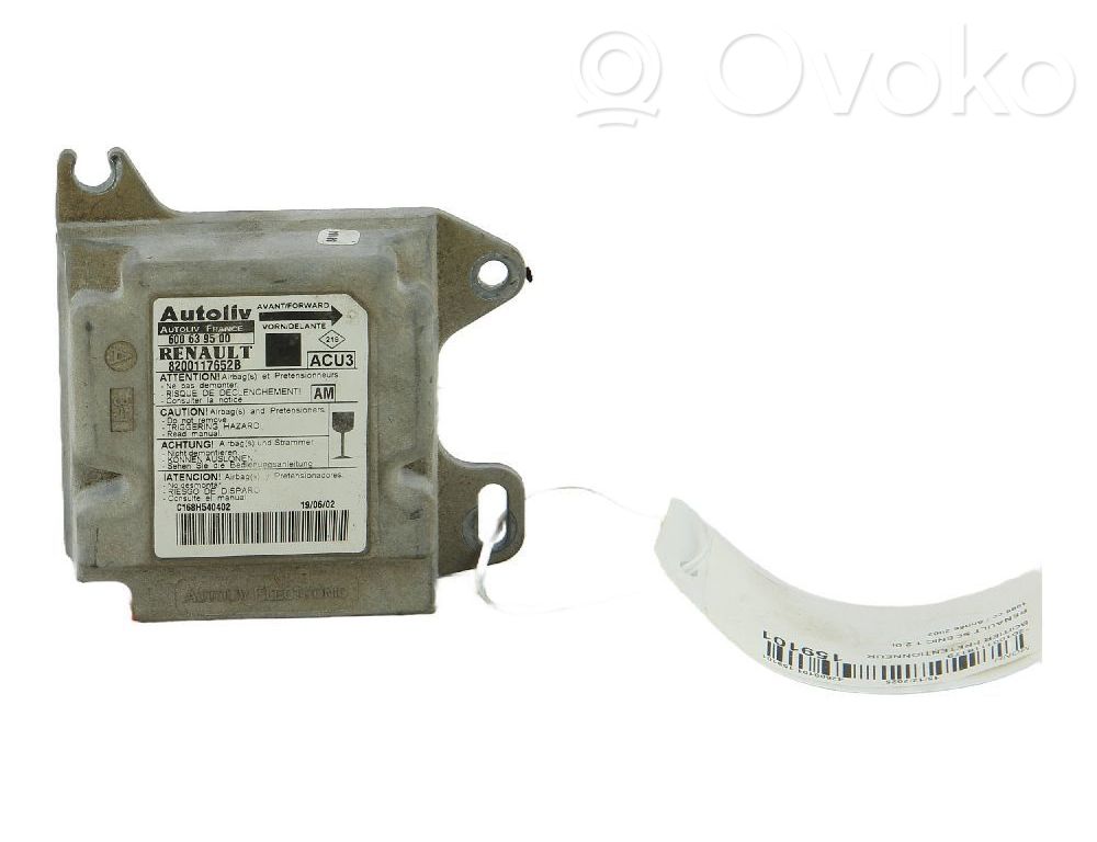 Renault Scenic I Module de contrôle airbag