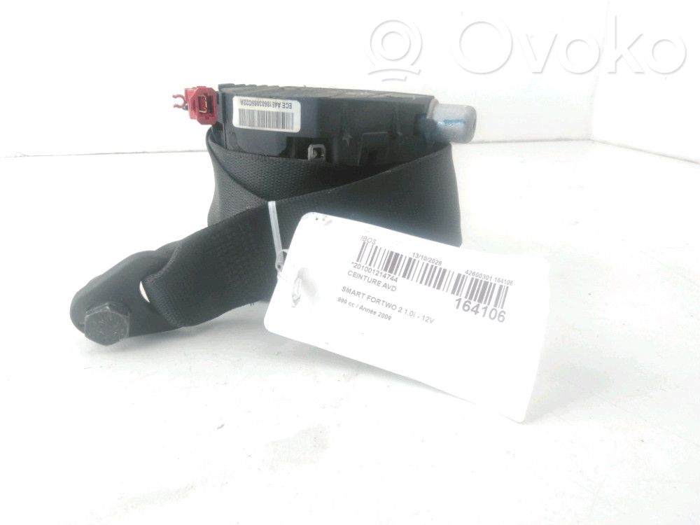 Smart ForTwo II Cinturón delantero