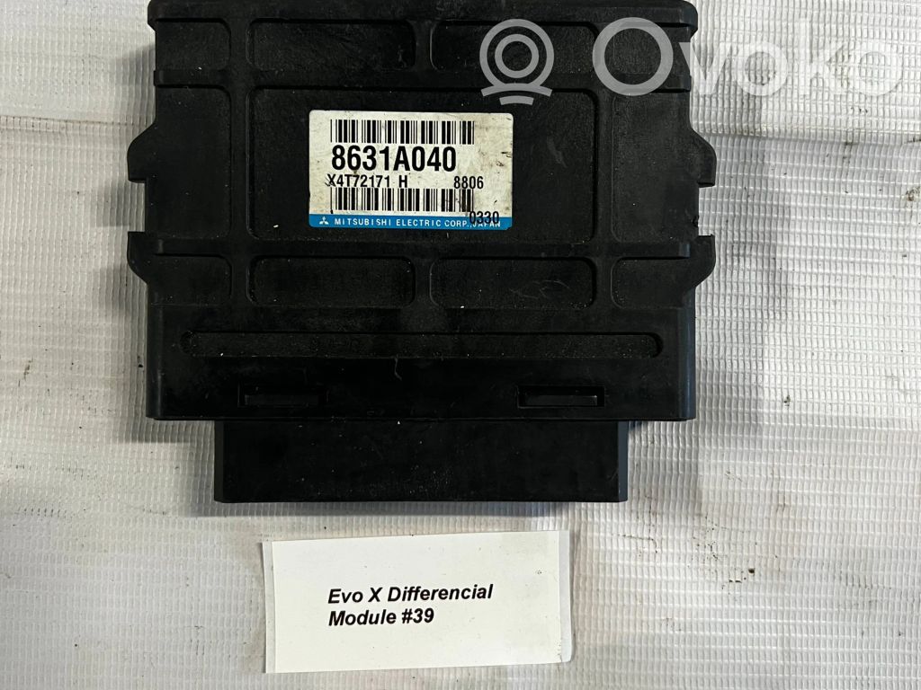 Transfer box differential control unit   8631A040,X4T72171H
