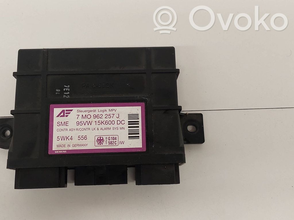 Moduł / Sterownik komfortu   7M0962257D,5WK4556