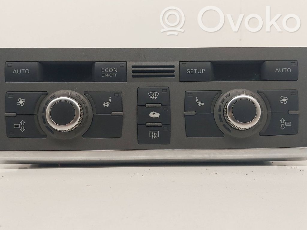 Audi A6 S6 C6 4F Climate control unit 