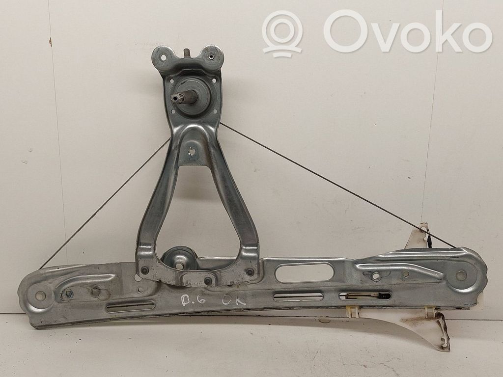 Opel Vectra C Regulador manual de la ventanilla trasera 