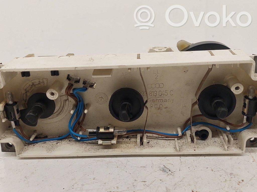 Audi 80 90 B3 Climate control unit 