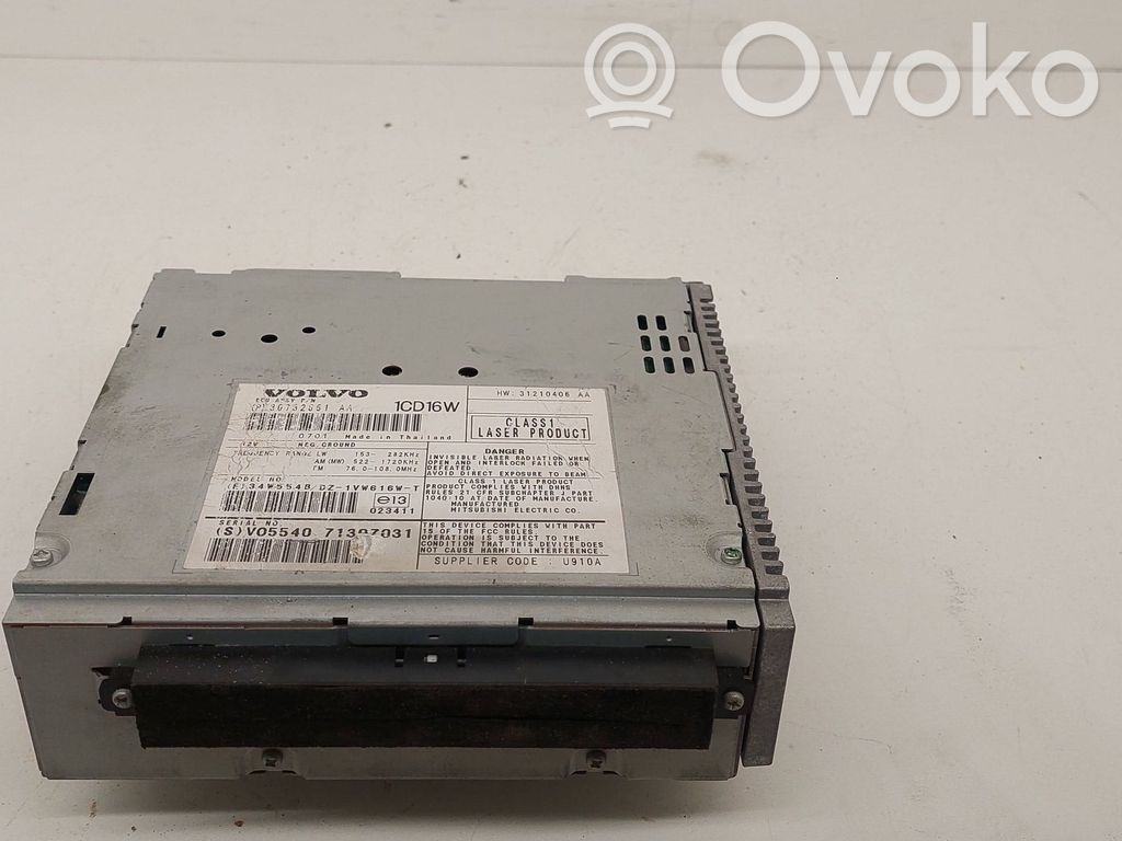Panel / Radioodtwarzacz CD/DVD/GPS   31210406,71307031,30782861