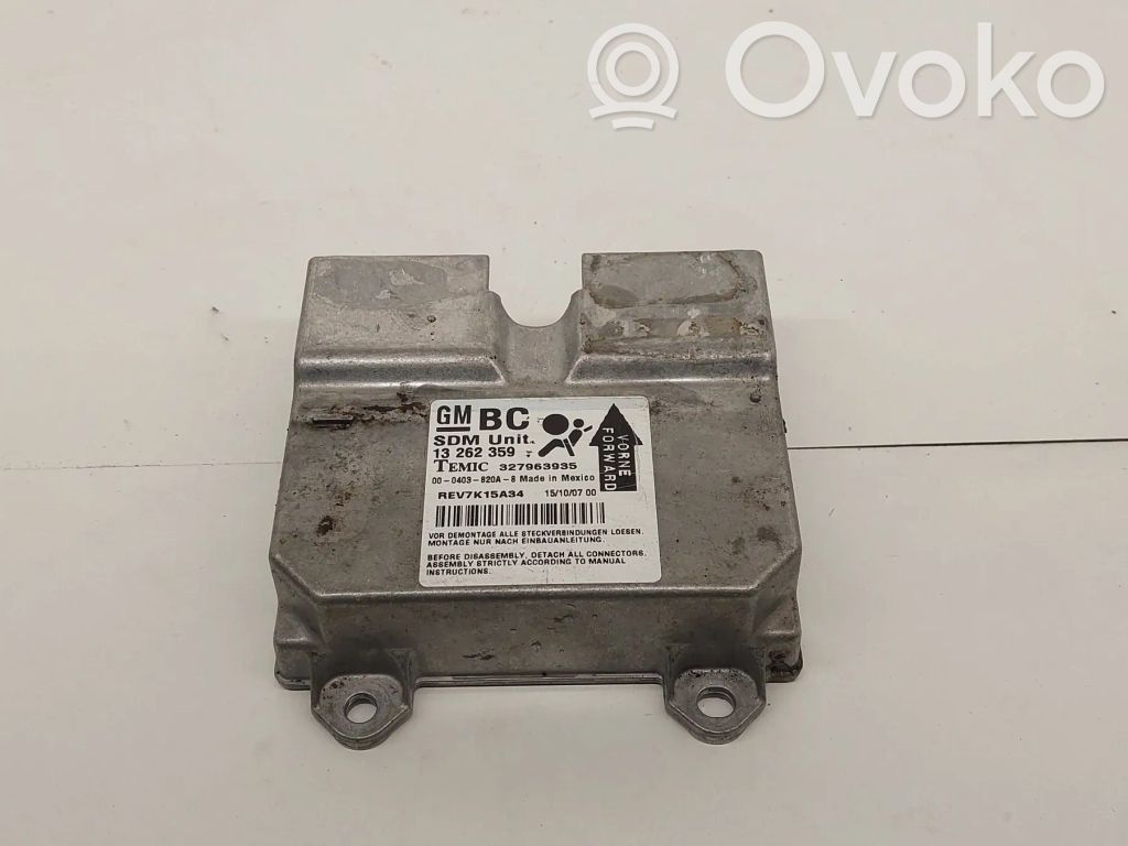 Opel Corsa D Airbag control unit/module 