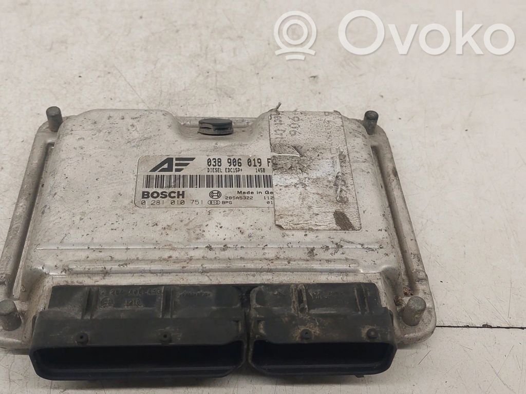Seat Alhambra (Mk1) Variklio valdymo blokas 