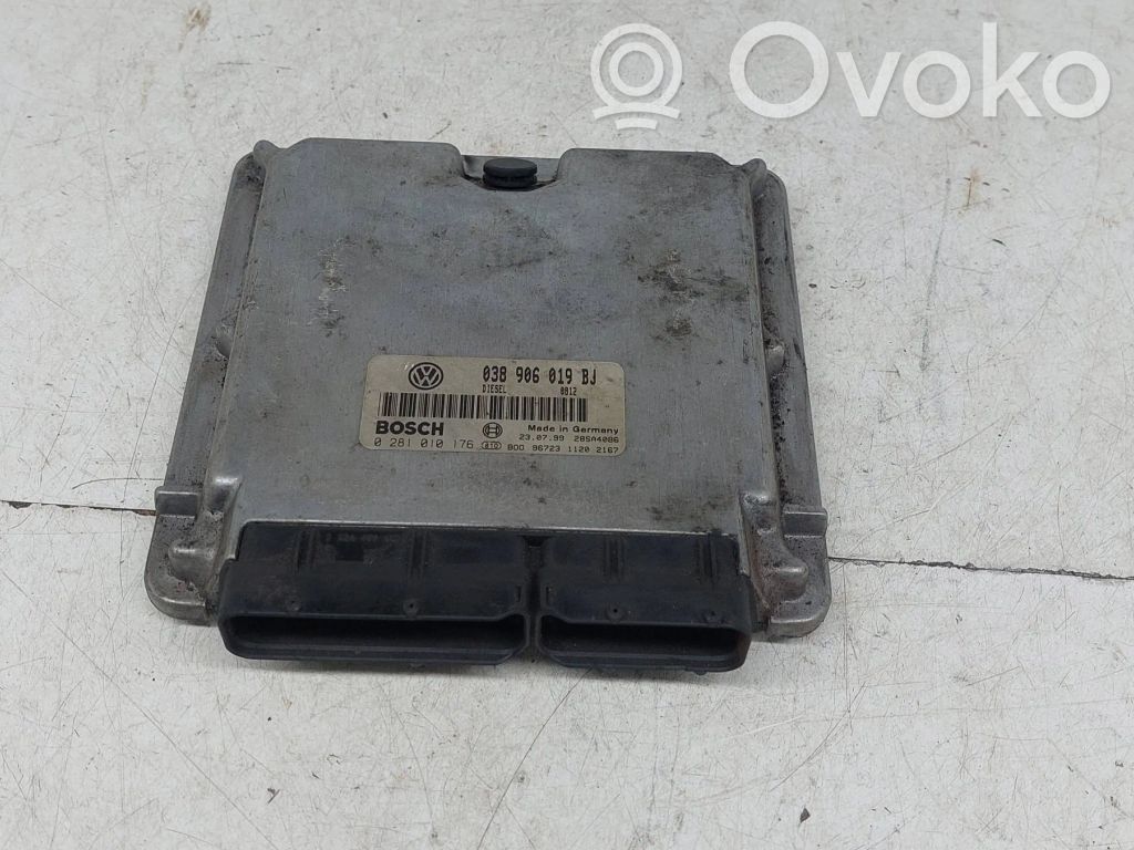 Engine control unit/module   038906019BJ,28SA4086,0281010176