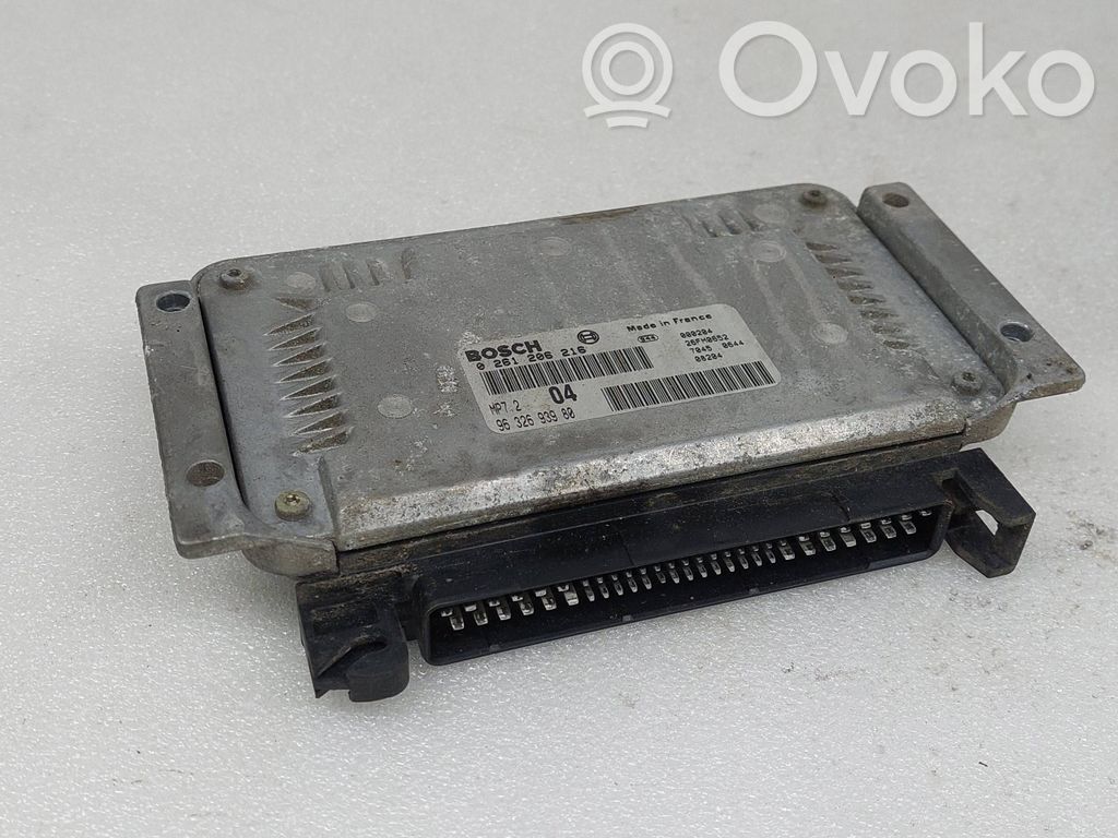 Peugeot 206 Engine control unit/module 