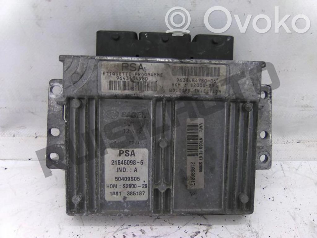 Engine control unit/module   9638484780