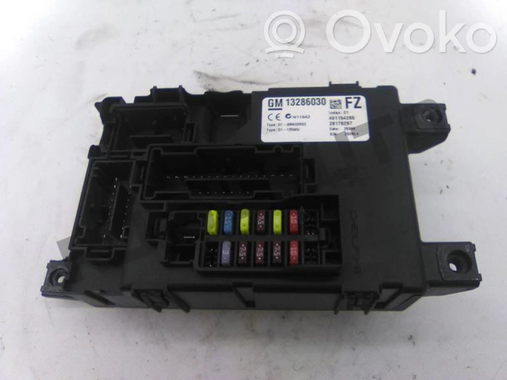 Opel Corsa D SAM control unit 