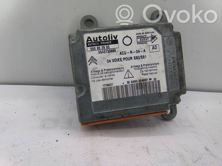 Citroen Saxo Airbag control unit/module 