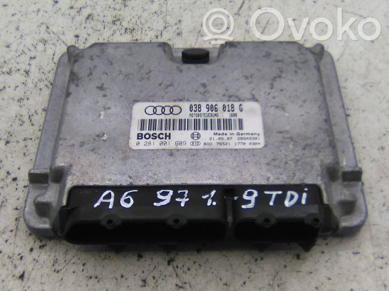 Unidad de control/módulo del motor   038906018G