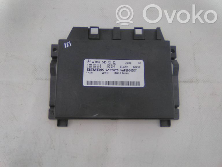 Mercedes-Benz E W211 Unitate/modul de control cutie de viteze 