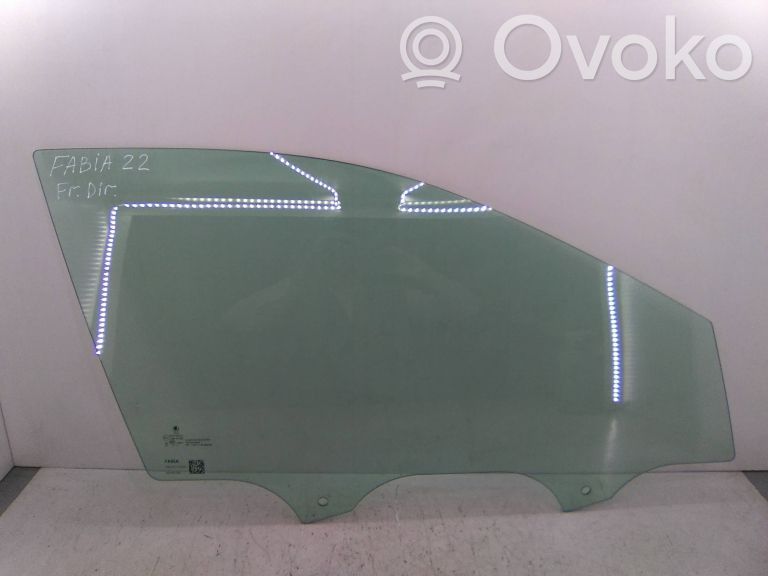 Skoda Fabia Mk4 (6VA) Geam ușă față patru uși