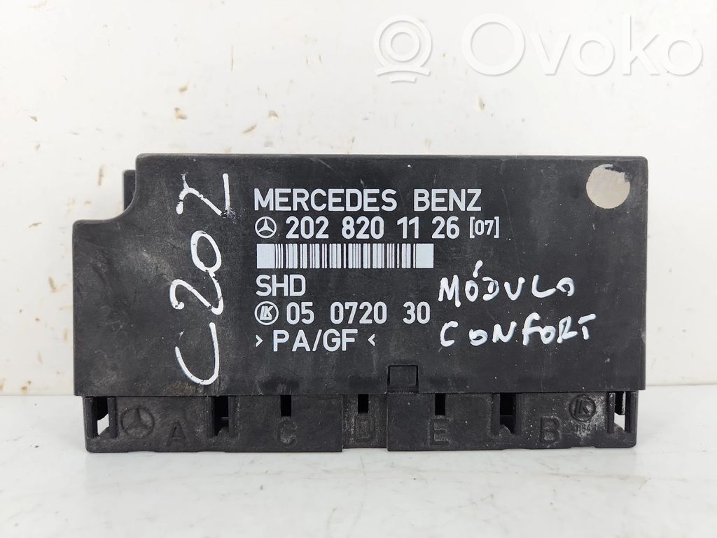Mercedes-Benz C W202 Mukavuusmoduuli