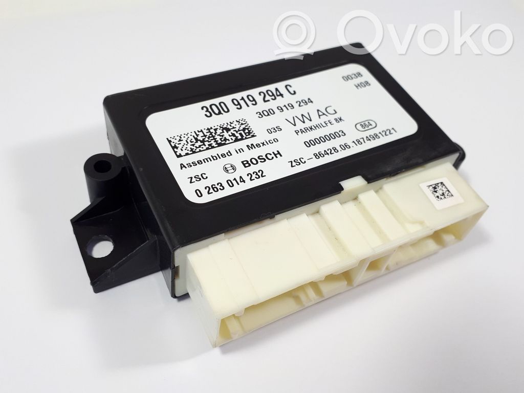 Volkswagen Tiguan Unidad de control/módulo PDC de aparcamiento 