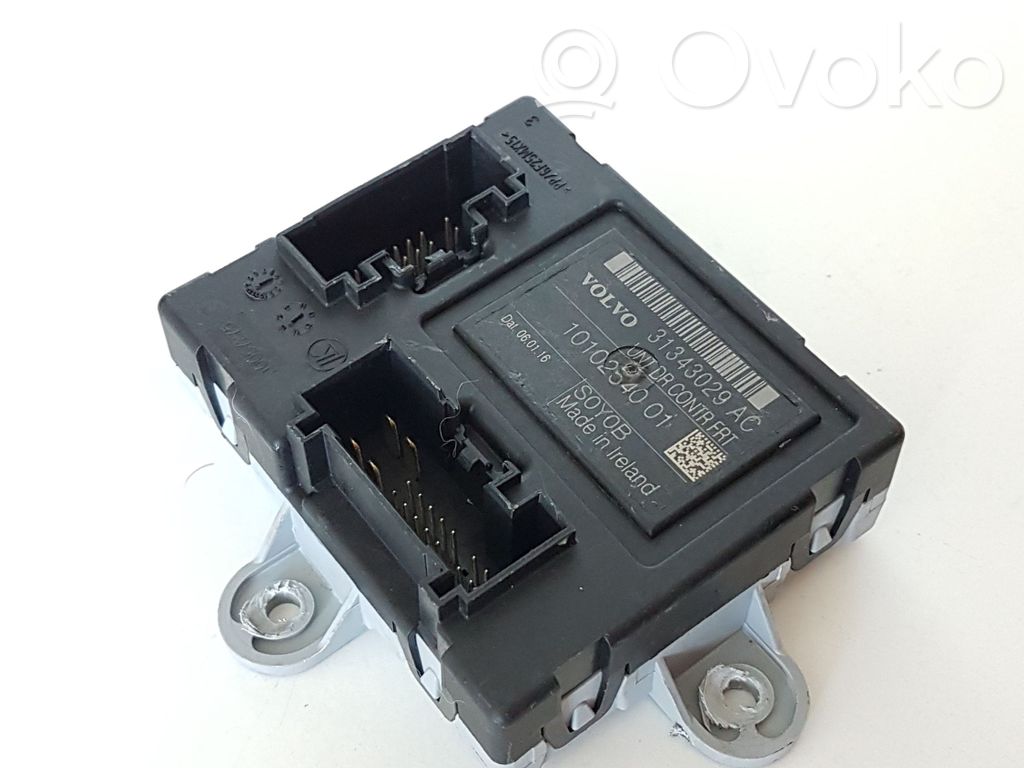 Volvo V70 Unité de commande module de porte 