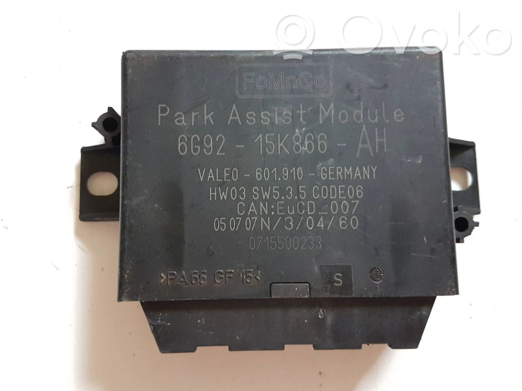 Land Rover Freelander 2 - LR2 Unidad de control/módulo PDC de aparcamiento 