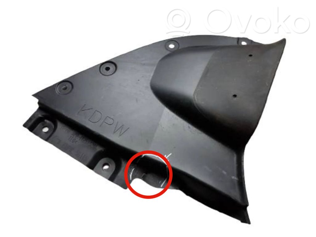 Mazda CX-5 II Rivestimento paraspruzzi passaruota anteriore 