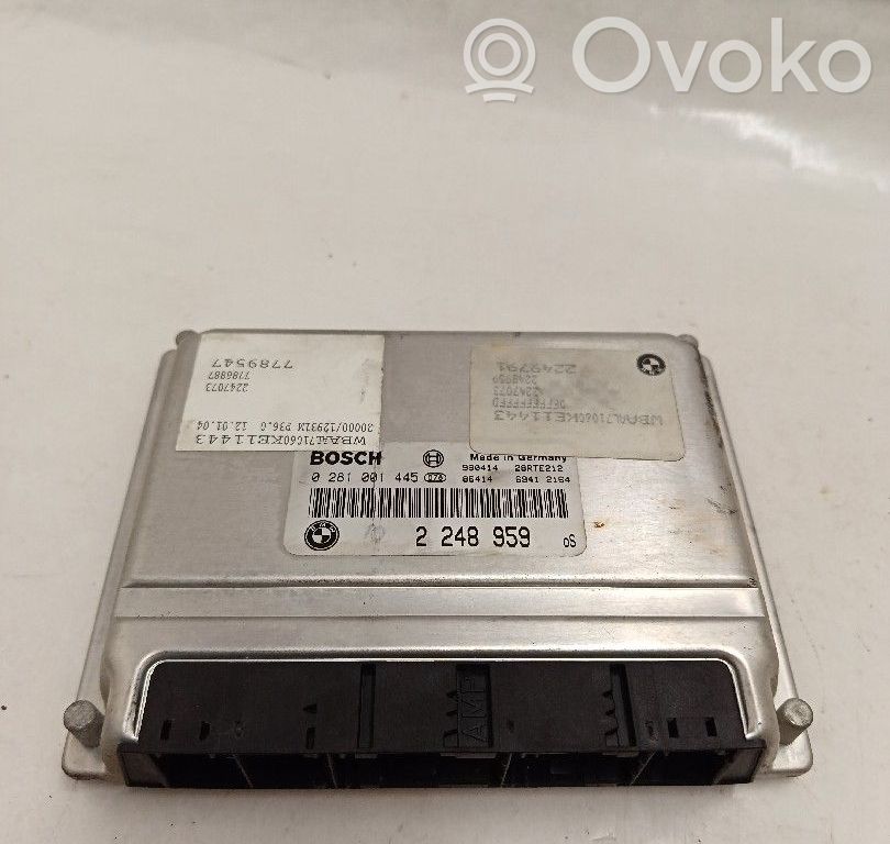 Variklio valdymo blokas   0281001445,2248959