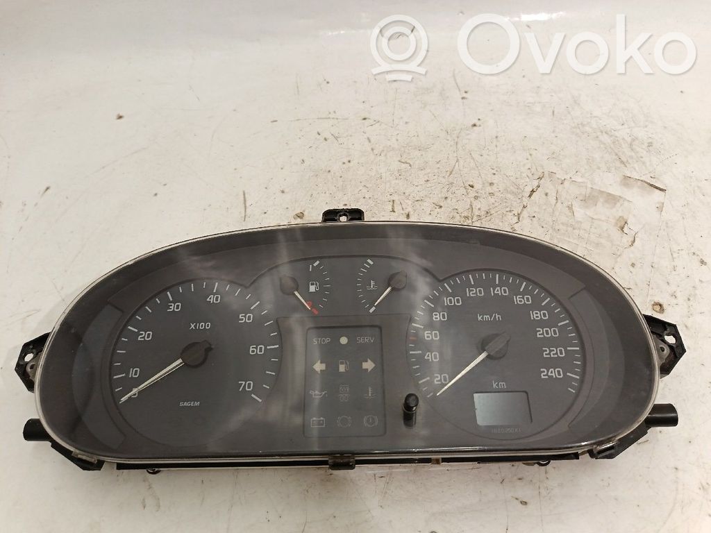 Renault Megane I Speedometer (instrument cluster) 