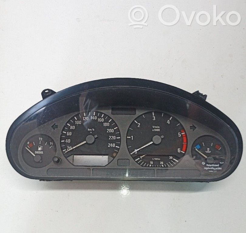 BMW 3 E36 Spidometras (prietaisų skydelis) 