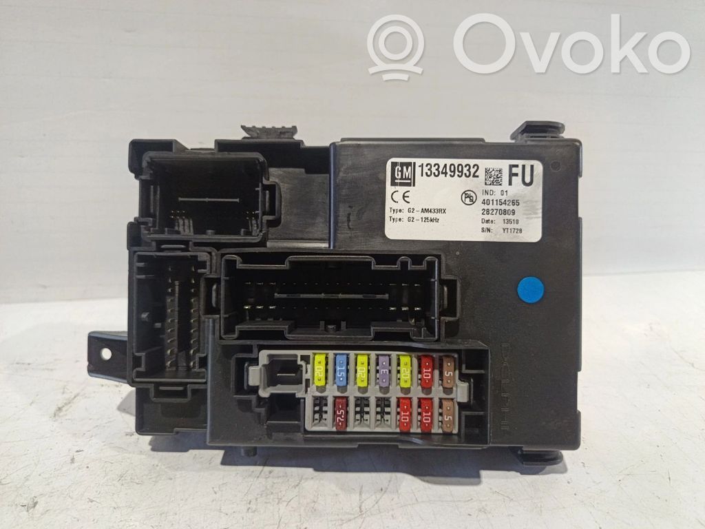 Opel Meriva B Modul confort 