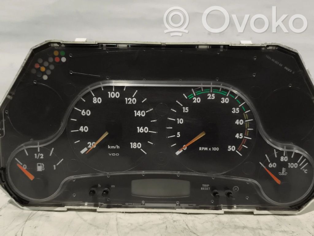 Iveco Daily 3rd gen Velocímetro (tablero de instrumentos) 