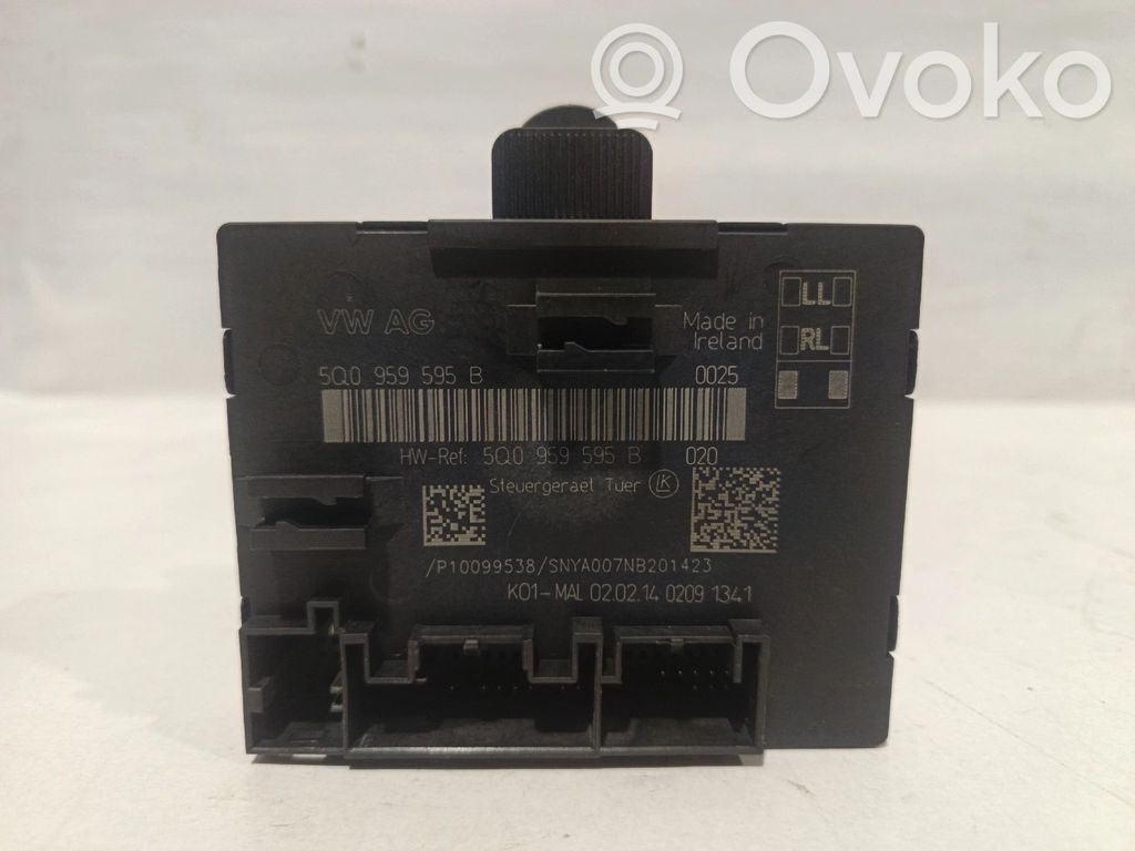Unité de commande module de porte   5Q0959595B