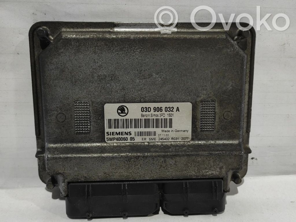 Skoda Fabia Mk1 (6Y) Unitate/modul de control motor 