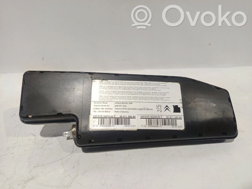 Citroen C4 II Poduszka powietrzna Airbag fotela 