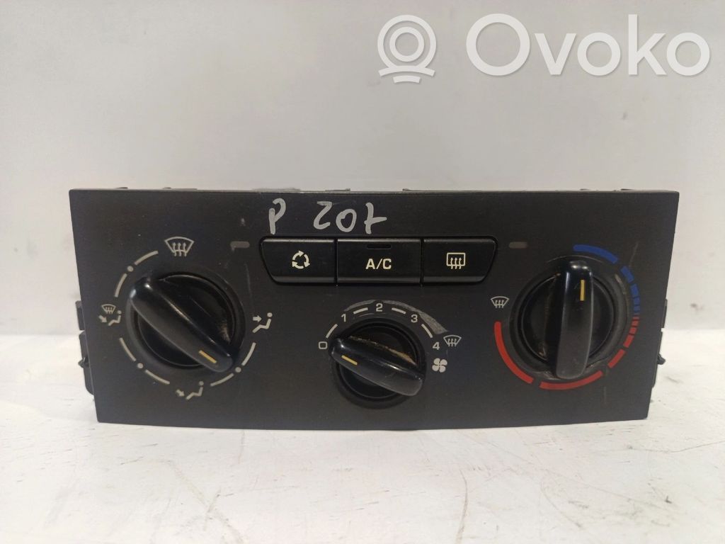 Peugeot 207 Panel klimatyzacji 