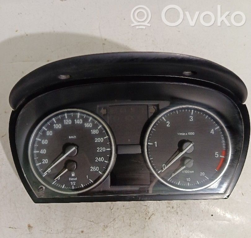 BMW 3 E90 E91 Speedometer (instrument cluster) 
