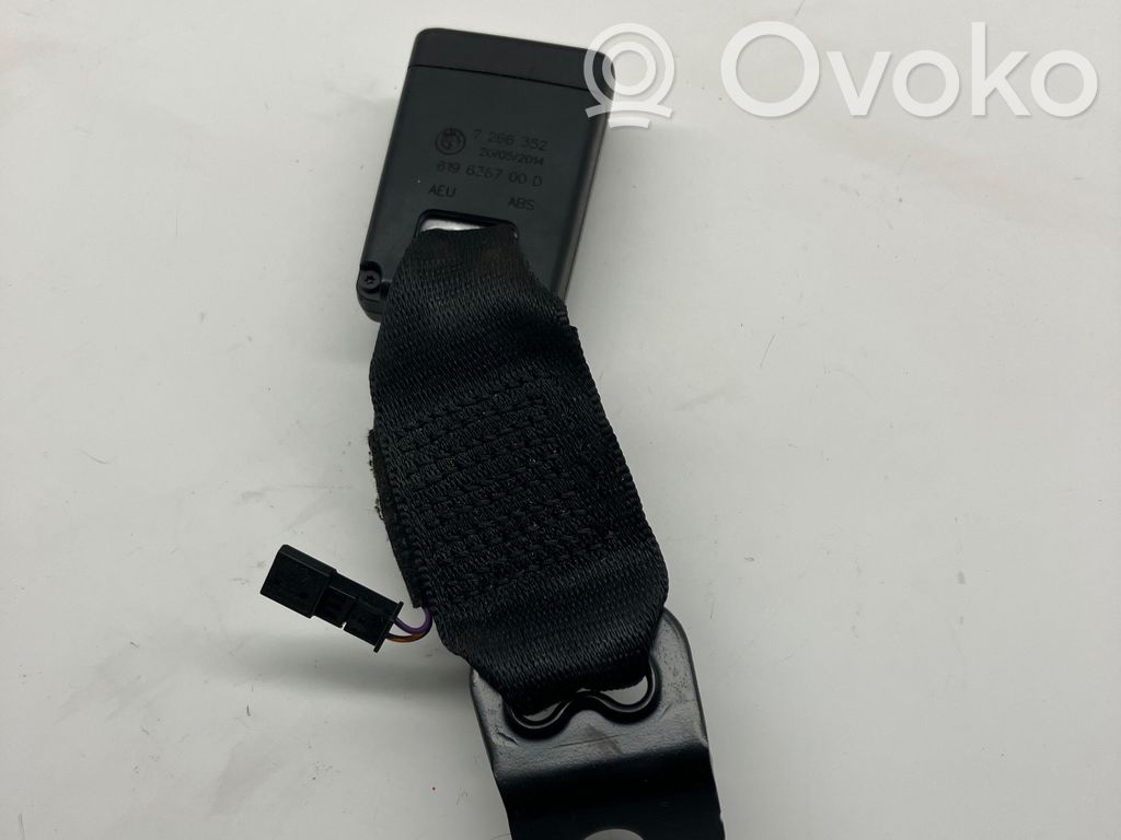 BMW 3 F30 F35 F31 Klamra tylnego pasa bezpieczeństwa 