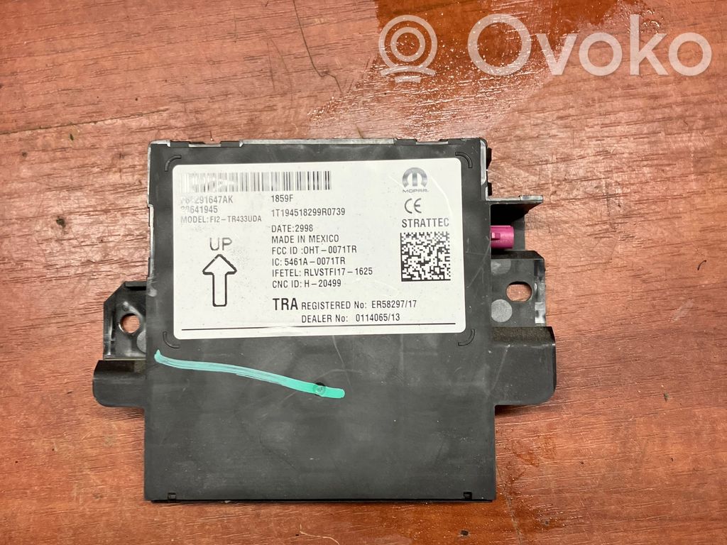 Dodge VAN RAM Other control units/modules 