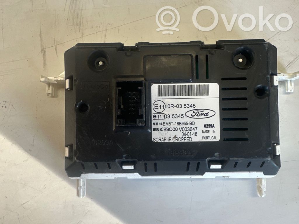 Ford Transit Custom Screen/display/small screen 