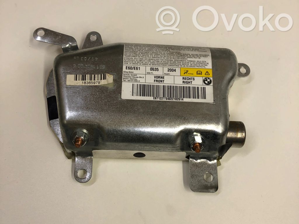 BMW 5 E60 E61 Front door airbag 