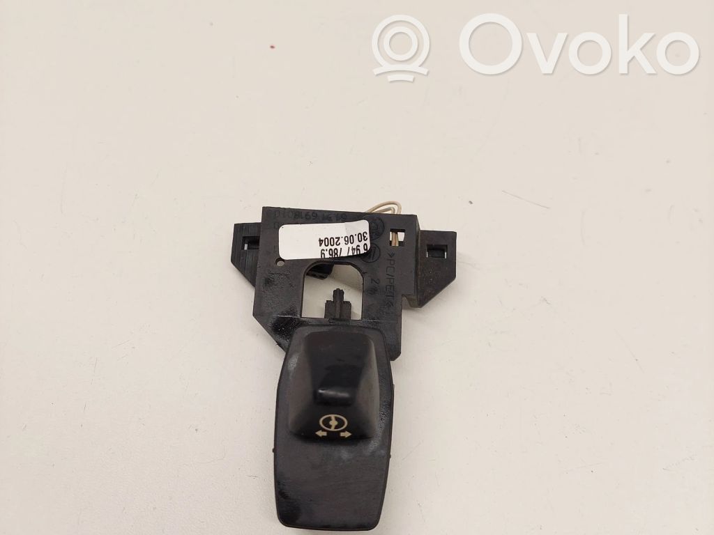 BMW 5 E60 E61 Steering wheel adjustment switch 
