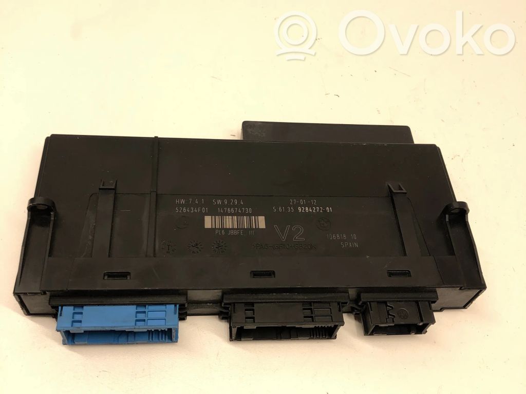 BMW 5 F10 F11 Moduł / Sterownik komfortu 