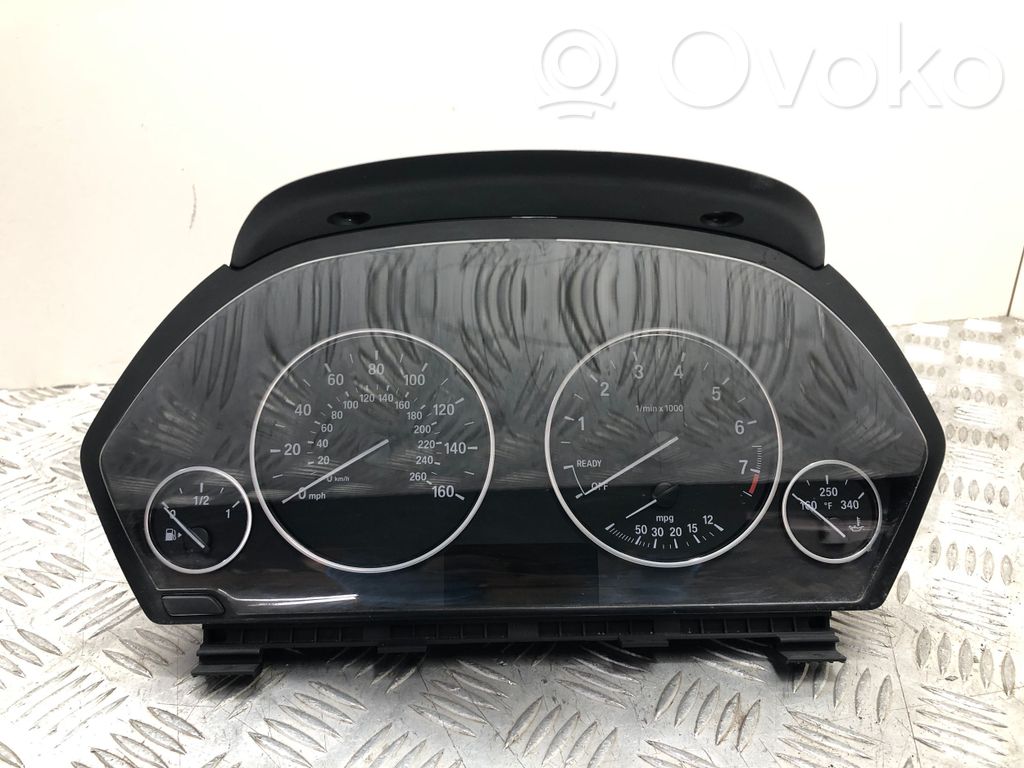 BMW 3 F30 F35 F31 Speedometer (instrument cluster) 