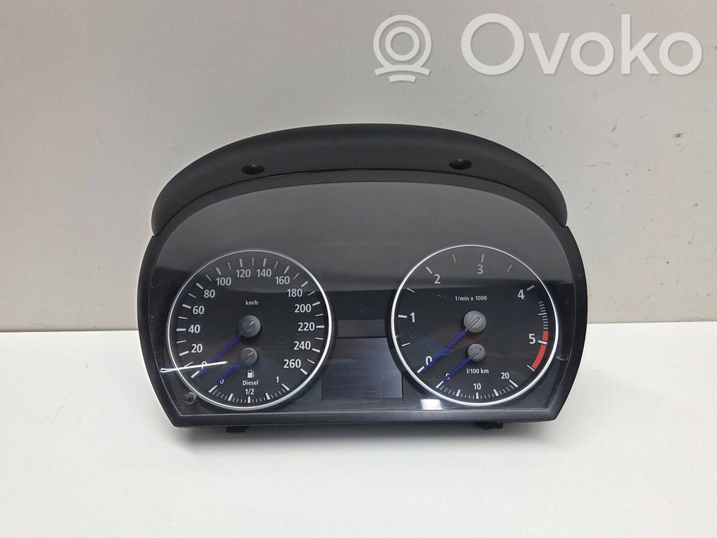BMW 3 E90 E91 Geschwindigkeitsmesser Cockpit 