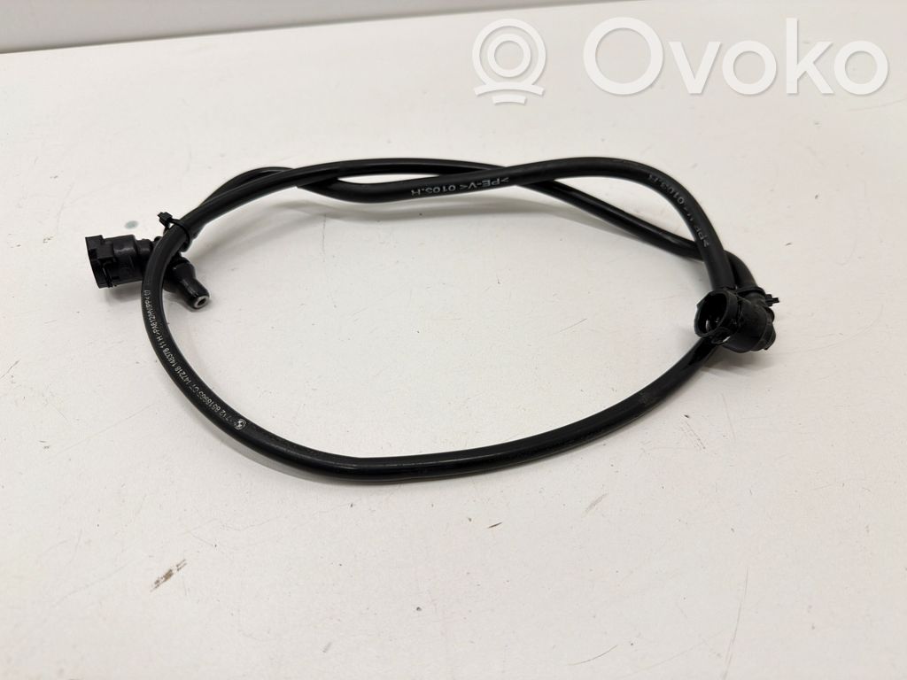 BMW 3 F30 F35 F31 Przewód / Wąż chłodnicy 
