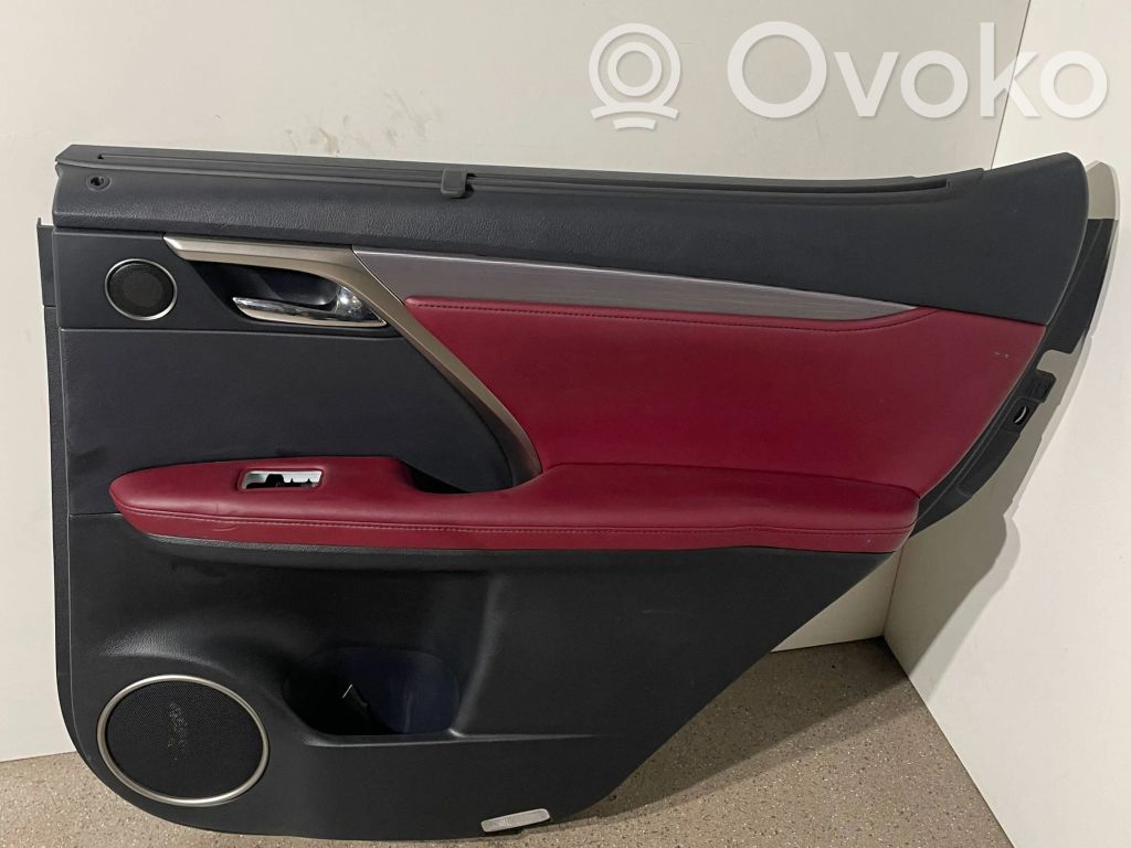 Lexus RX 450H Rear door card panel trim 