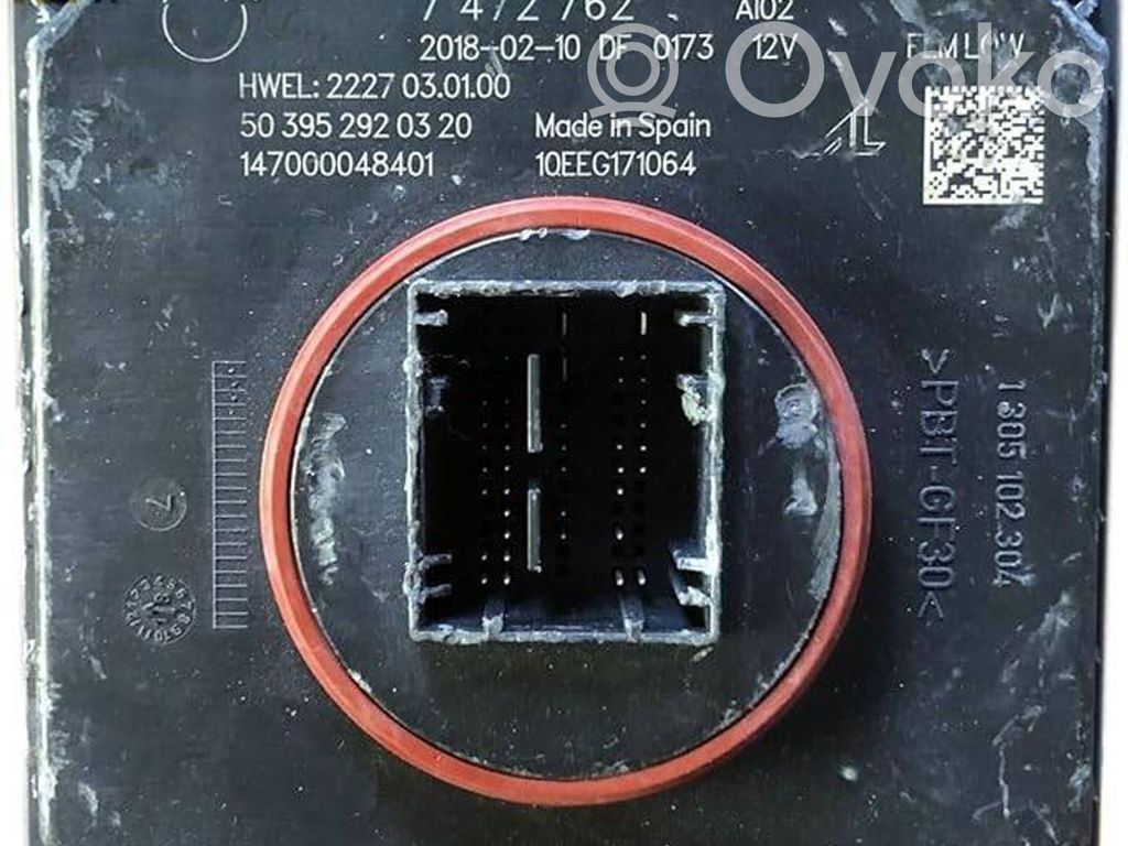 BMW 5 G30 G31 G38 Módulo de control de balasto LED 