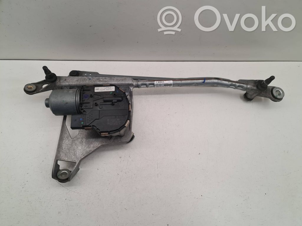 Audi Q7 4M Mechanizm i silniczek wycieraczek szyby przedniej / czołowej 